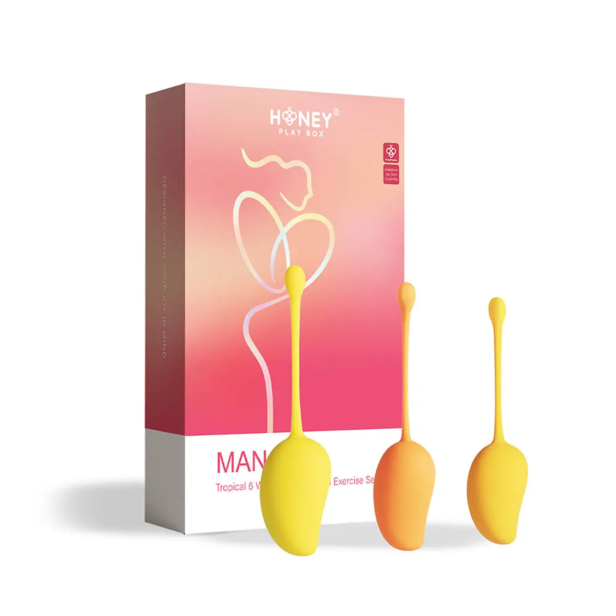 Mango Tropical 6pc Kegel Set Honey Play Box