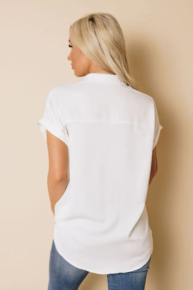 Mara Button Shirt Stay Warm in Style