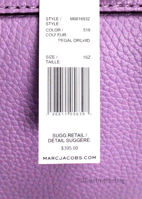 Marc Jacobs The Groove Mini Regal Orchid Messenger Bag JV Deals
