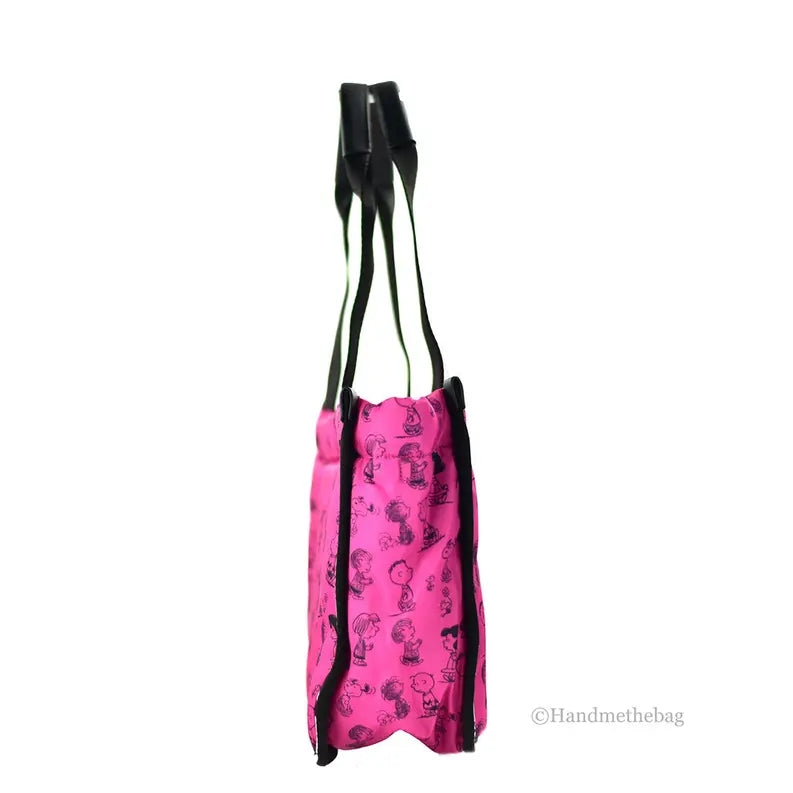 Marc Jacobs X Peanuts Medium Fuschia Nylon Tote JV Deals