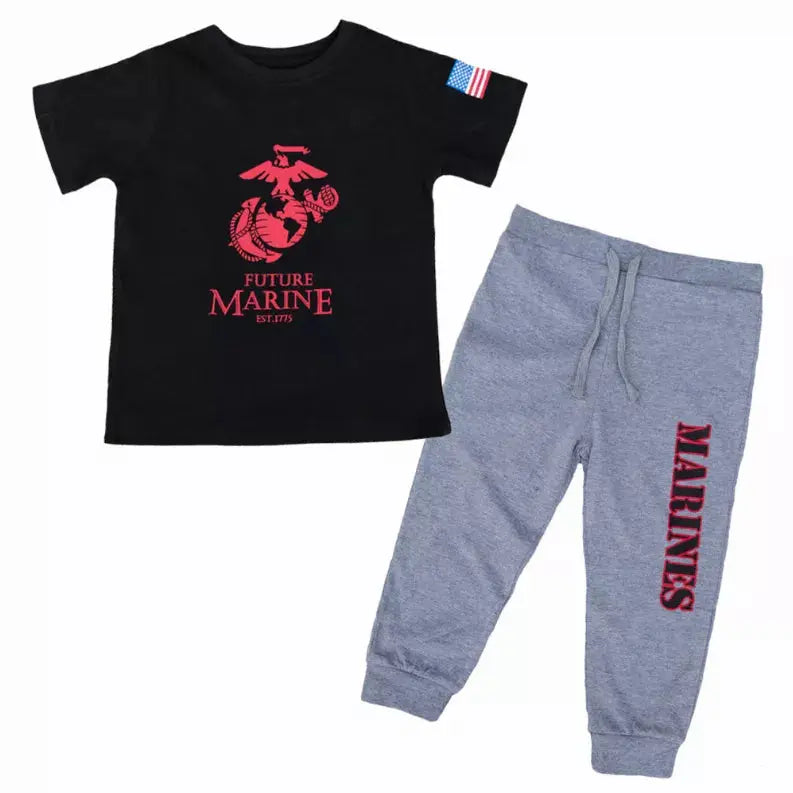 Marine Toddler Jogger Set (2 Pieces) Trooper Clothing