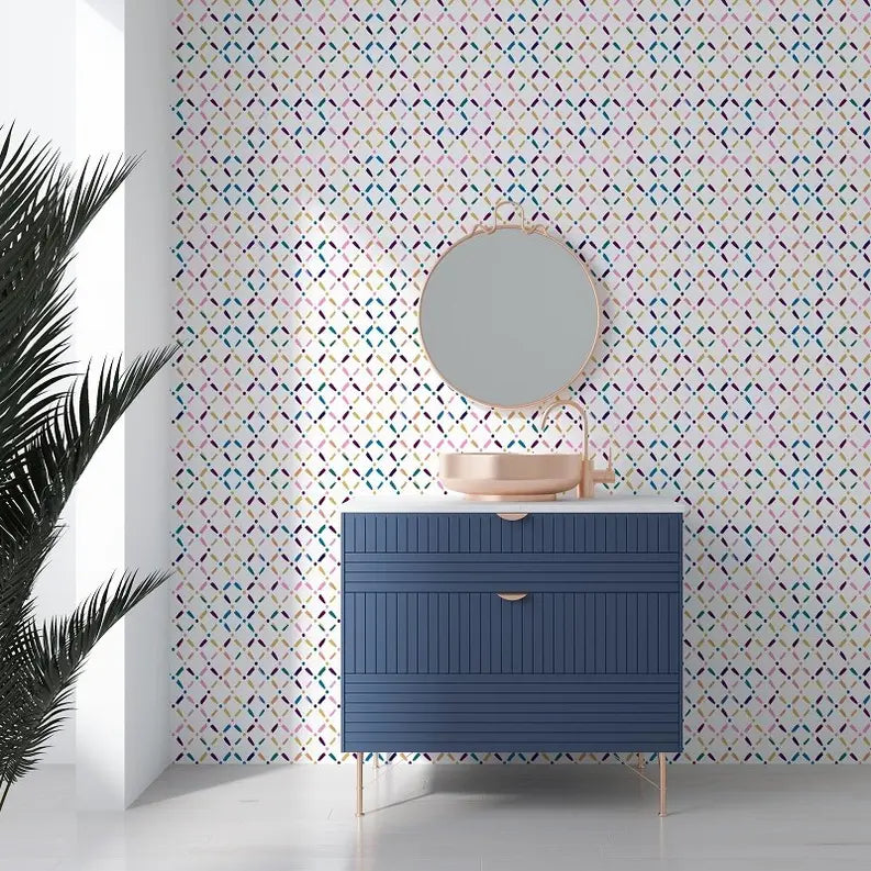 Marrakesh' Glam Medallion Peel & Stick Wallpaper SBC-LTD