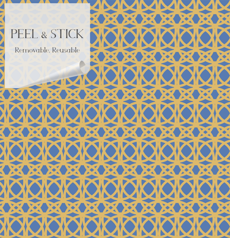 Marrakesh' Glam Medallion Peel & Stick Wallpaper SBC-LTD