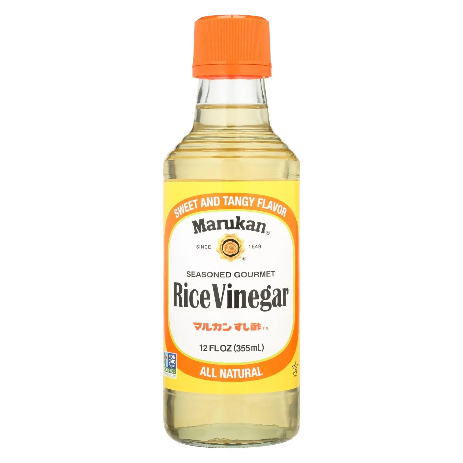 Marukan Seasoned Gourmet - Rice Vinegar - Case Of 6 - 12 Fl Oz. Marukan