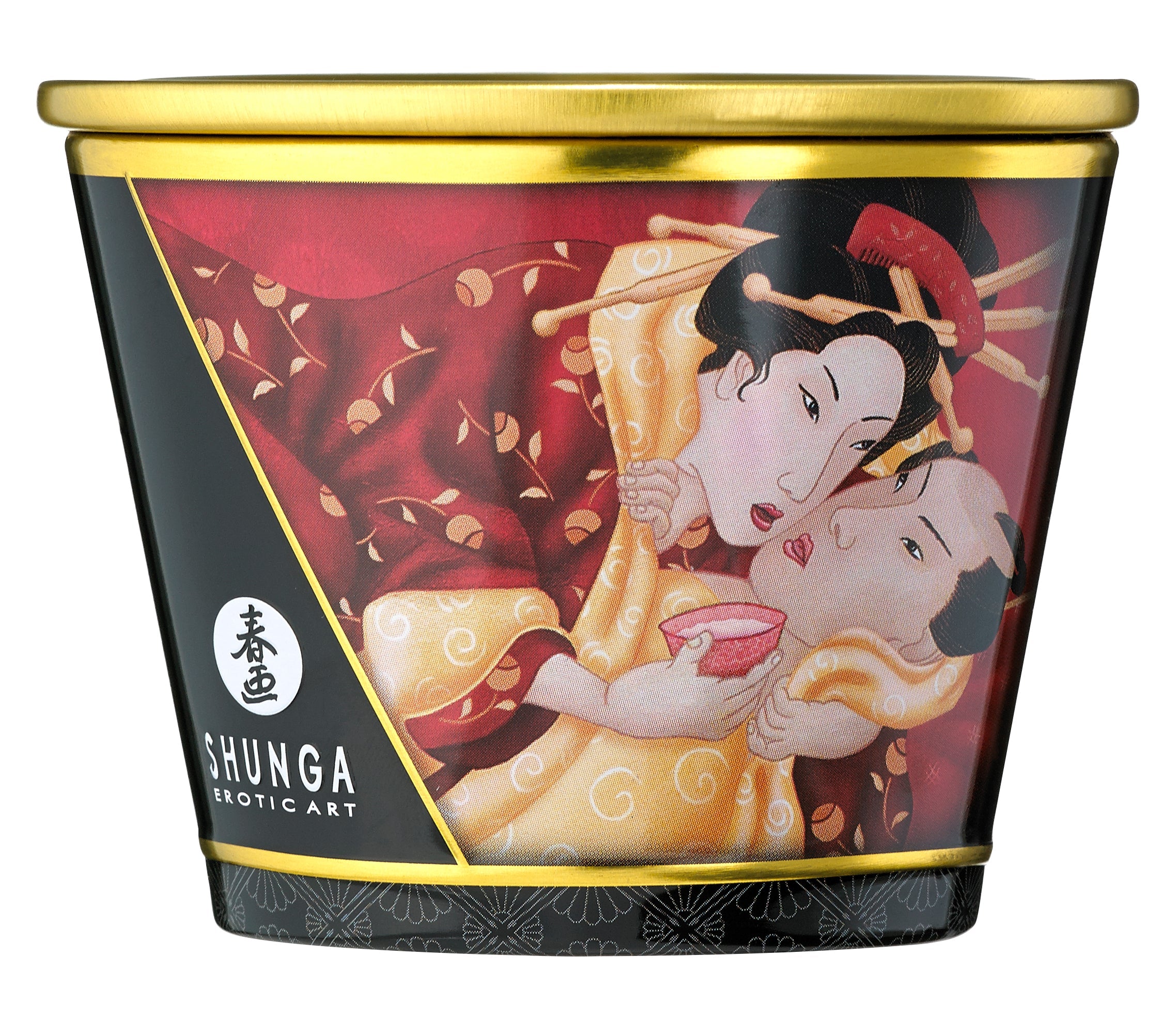Massage Candle Sparkling Strawberry Wine Shunga