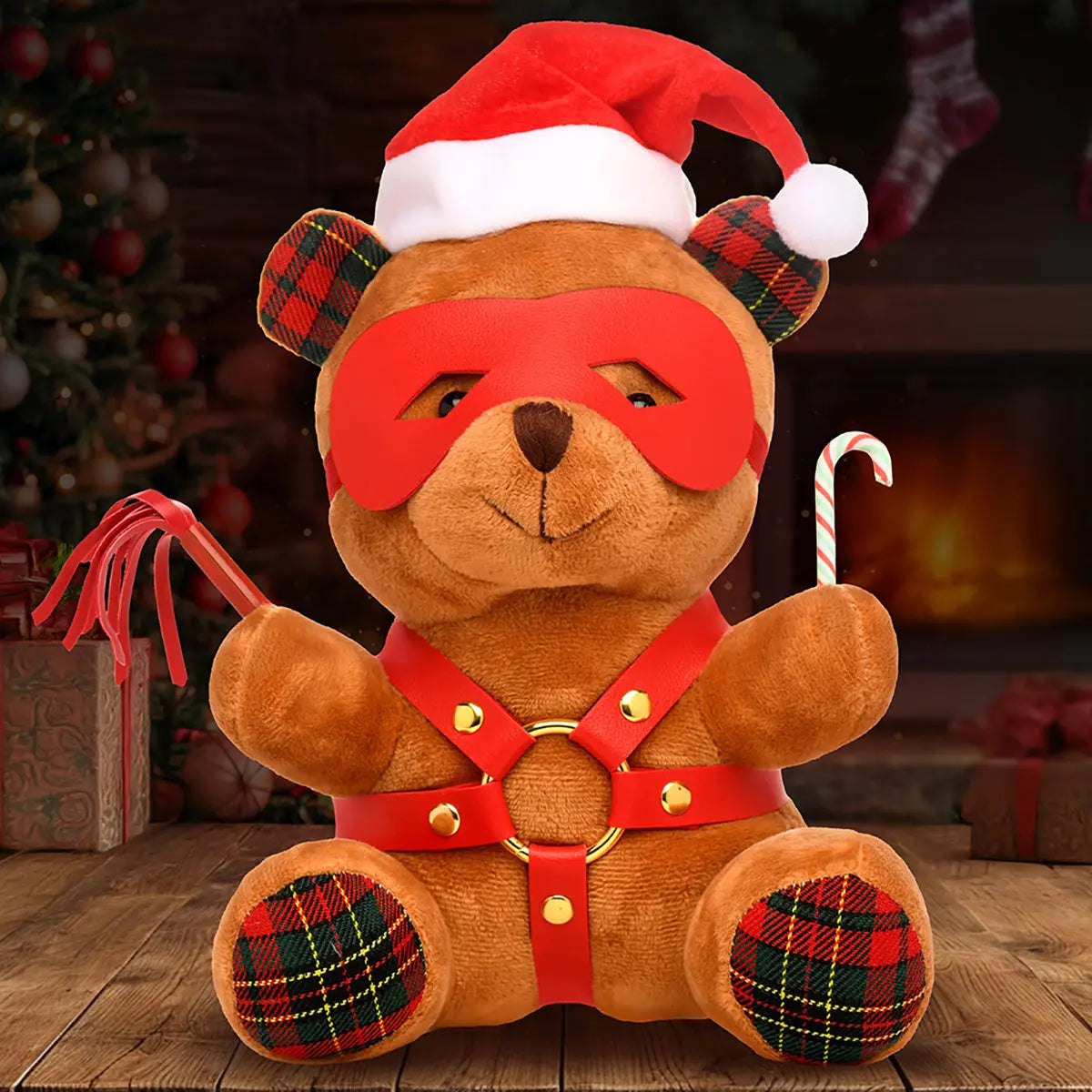 Master Series Holiday Bondage Bear Brown XR Brands