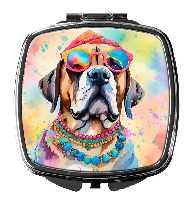 Mastiff Hippie Compact Mirror Caroline's Treasures