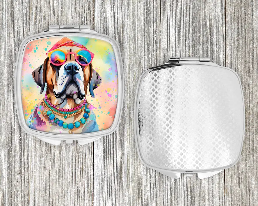 Mastiff Hippie Compact Mirror Caroline's Treasures