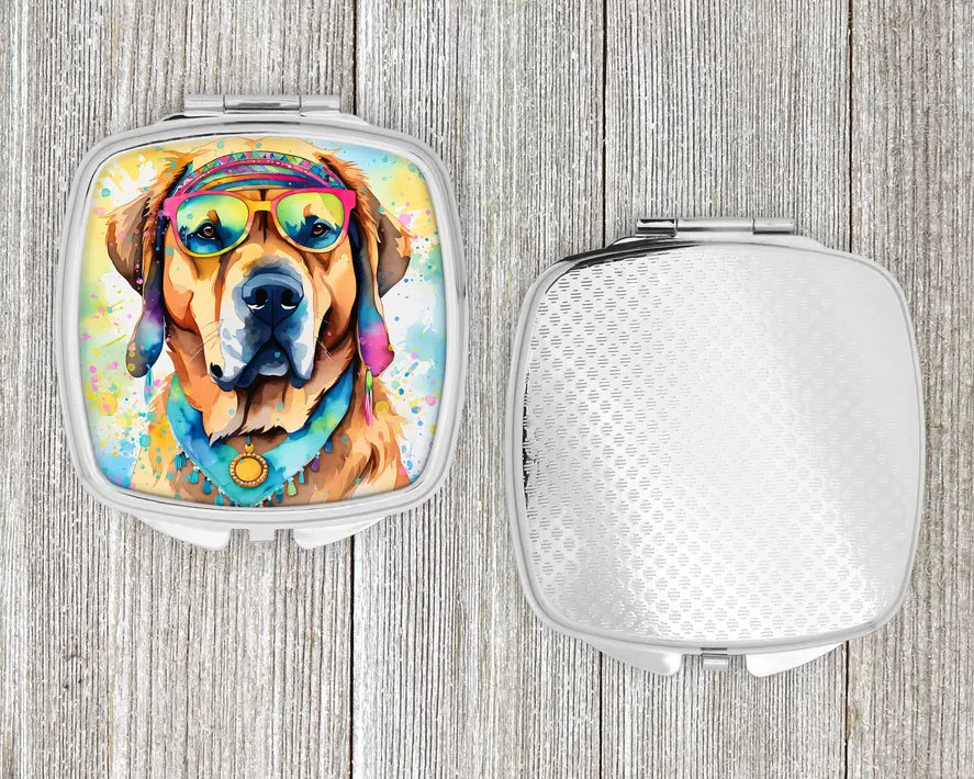 Mastiff Hippie Compact Mirror Caroline's Treasures