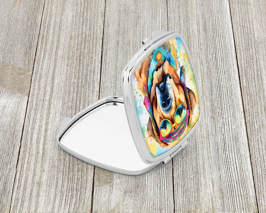 Mastiff Hippie Compact Mirror Caroline's Treasures