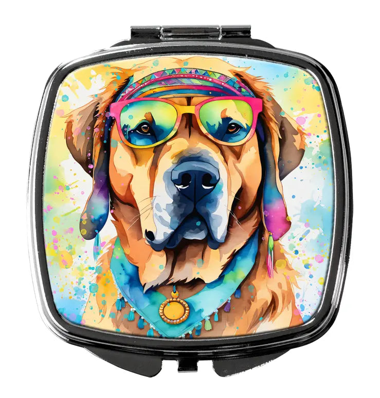 Mastiff Hippie Compact Mirror Caroline's Treasures