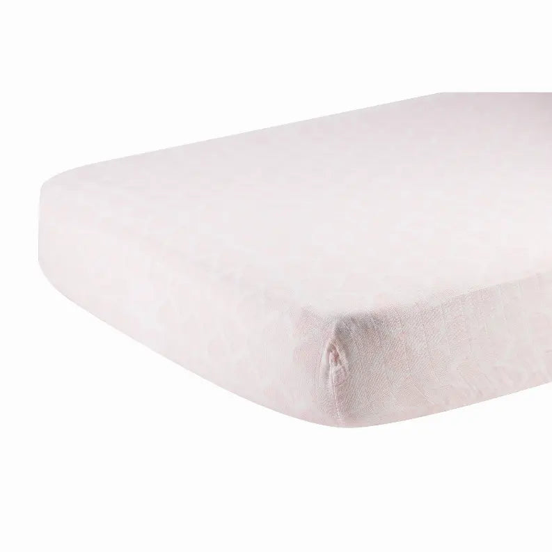 Matchstick Hearts Crib Sheet Newcastle Classics