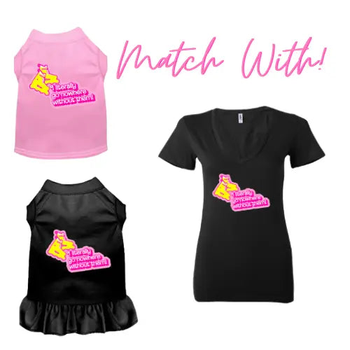 Matchy-Match With Barbie- Women's Jersey Short Sleeve Bark Fifth Avenue