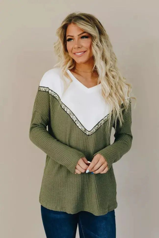 Material Girls Color Block Pullover Stay Warm in Style
