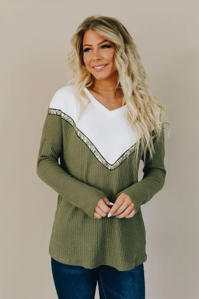 Material Girls Color Block Pullover Stay Warm in Style