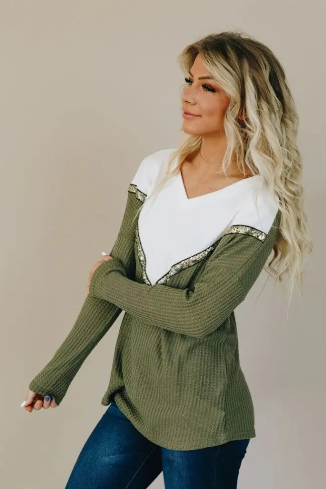 Material Girls Color Block Pullover Stay Warm in Style