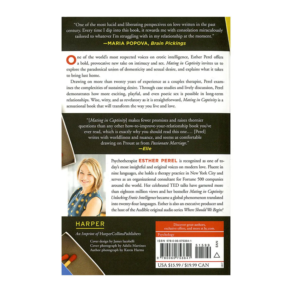 Mating in Captivity Harper Collins