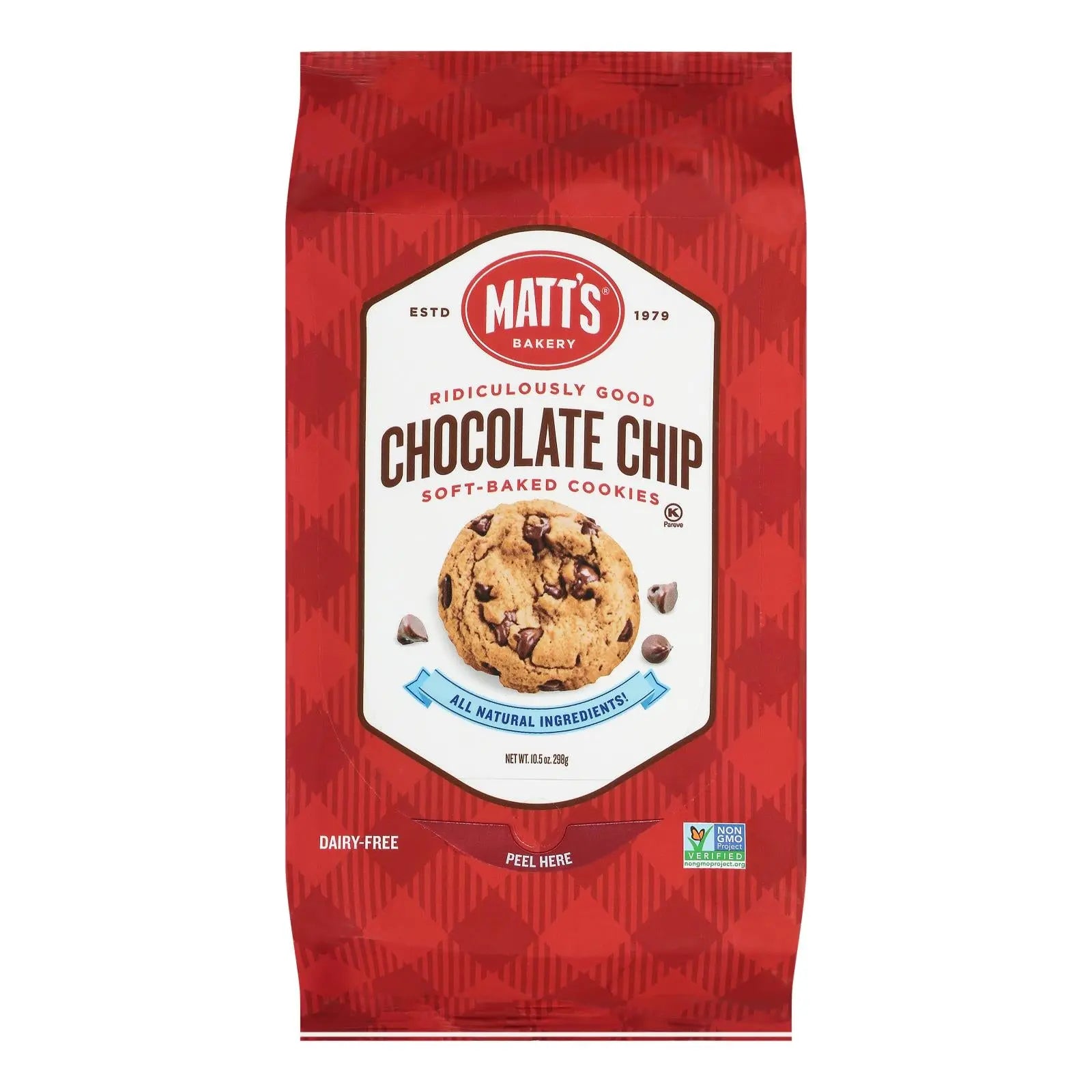 Matt's Cookies - Cookies Chocolate Chip - Case Of 6-10.5 Oz Matt's Cookies