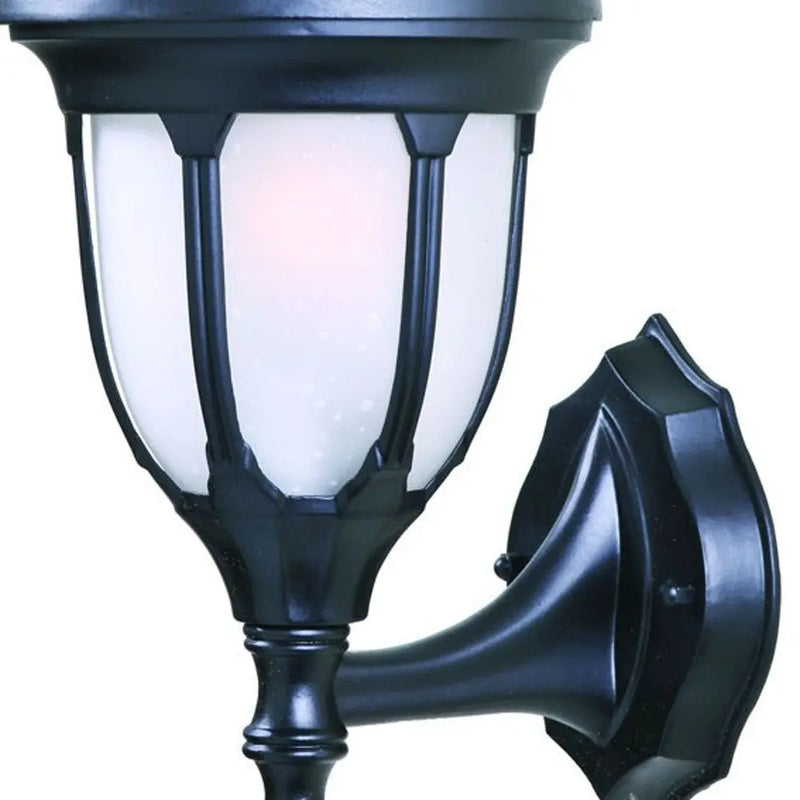 Matte Black Lamp Shape Swing Arm Wall Light Homeroots Outdoor