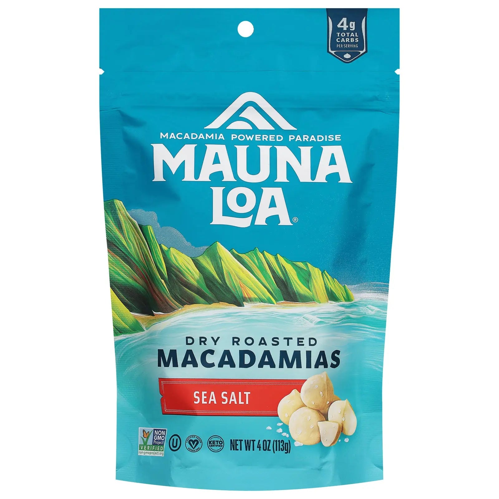 Mauna Loa - Macadamias Roasted Ssalt - Cs Of 6-4 Oz Mauna Loa