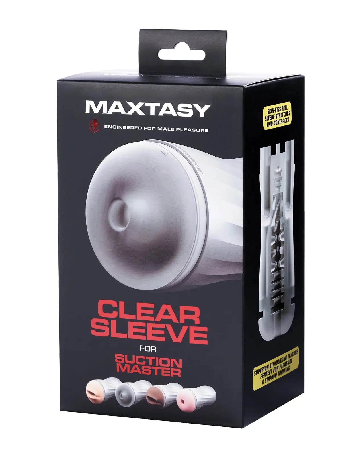 Maxtasy Suction Master Series Sleeve - Standard Clear Maxtasy