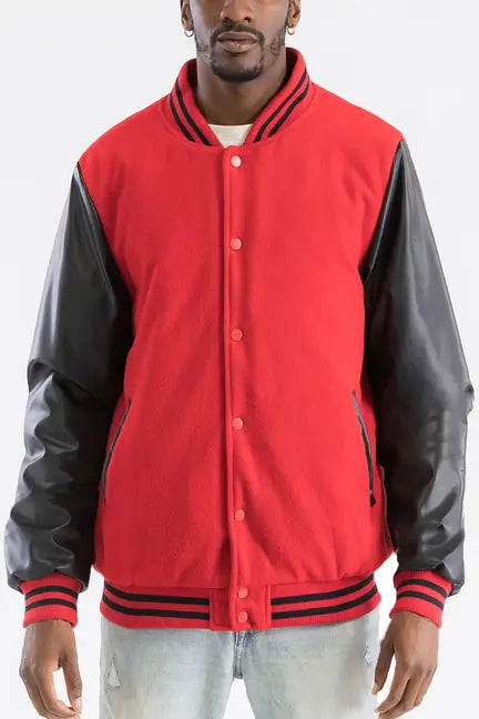 Melton Letterman Jacket WEIV