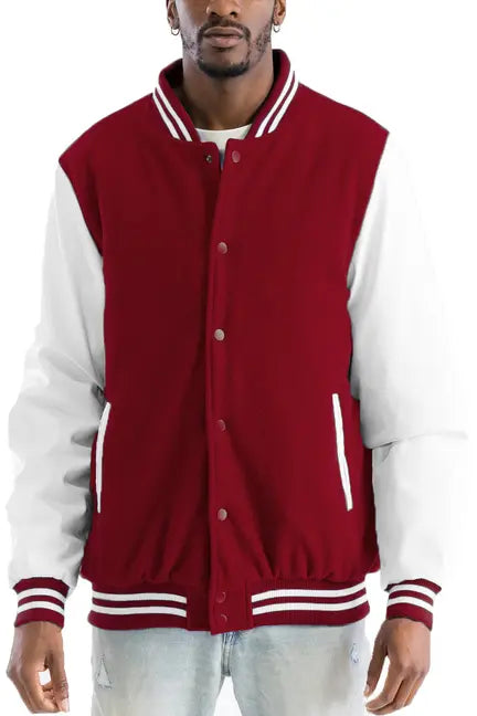 Melton Letterman Jacket WEIV