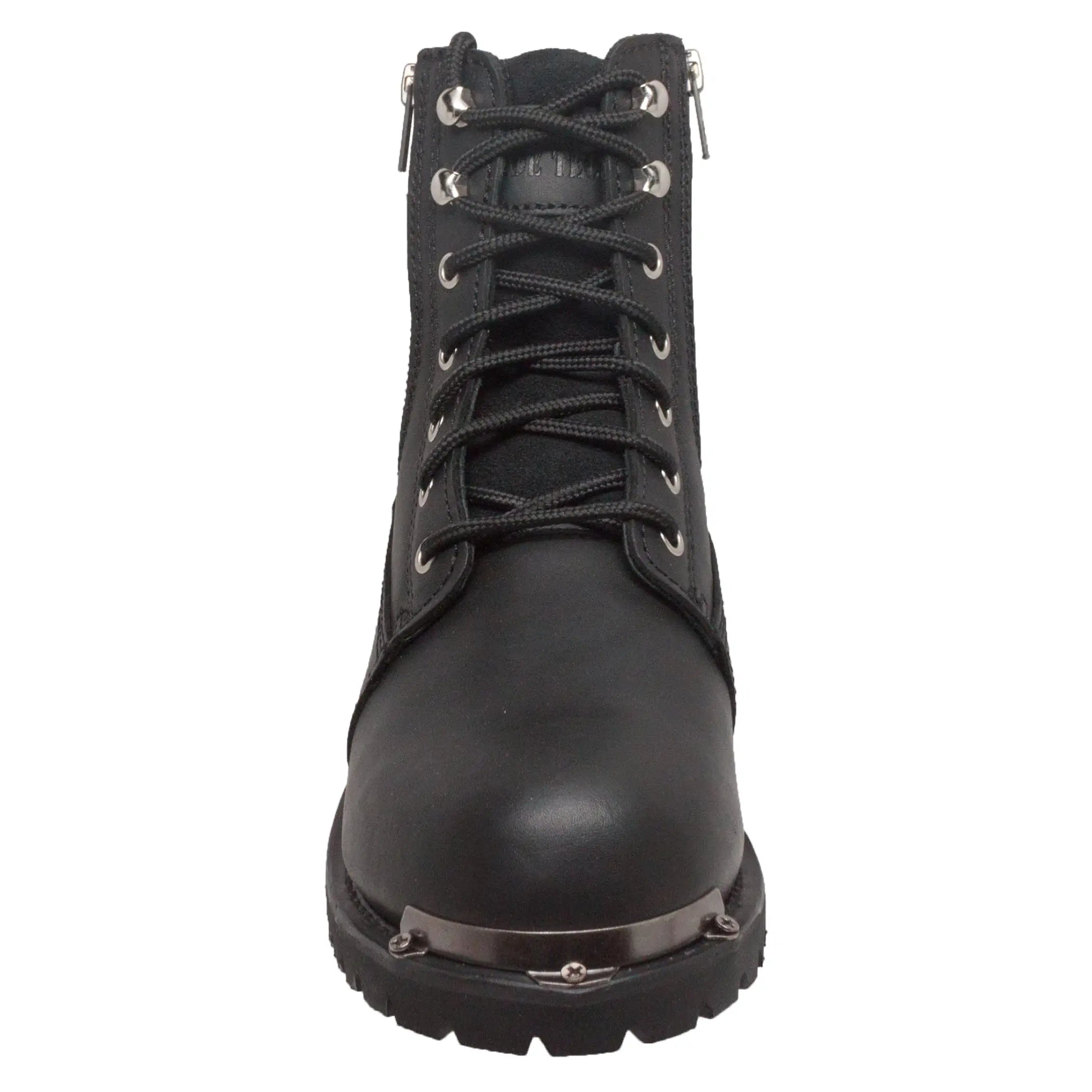 Men's 6" Reflective Double Zipper Biker RideTecs
