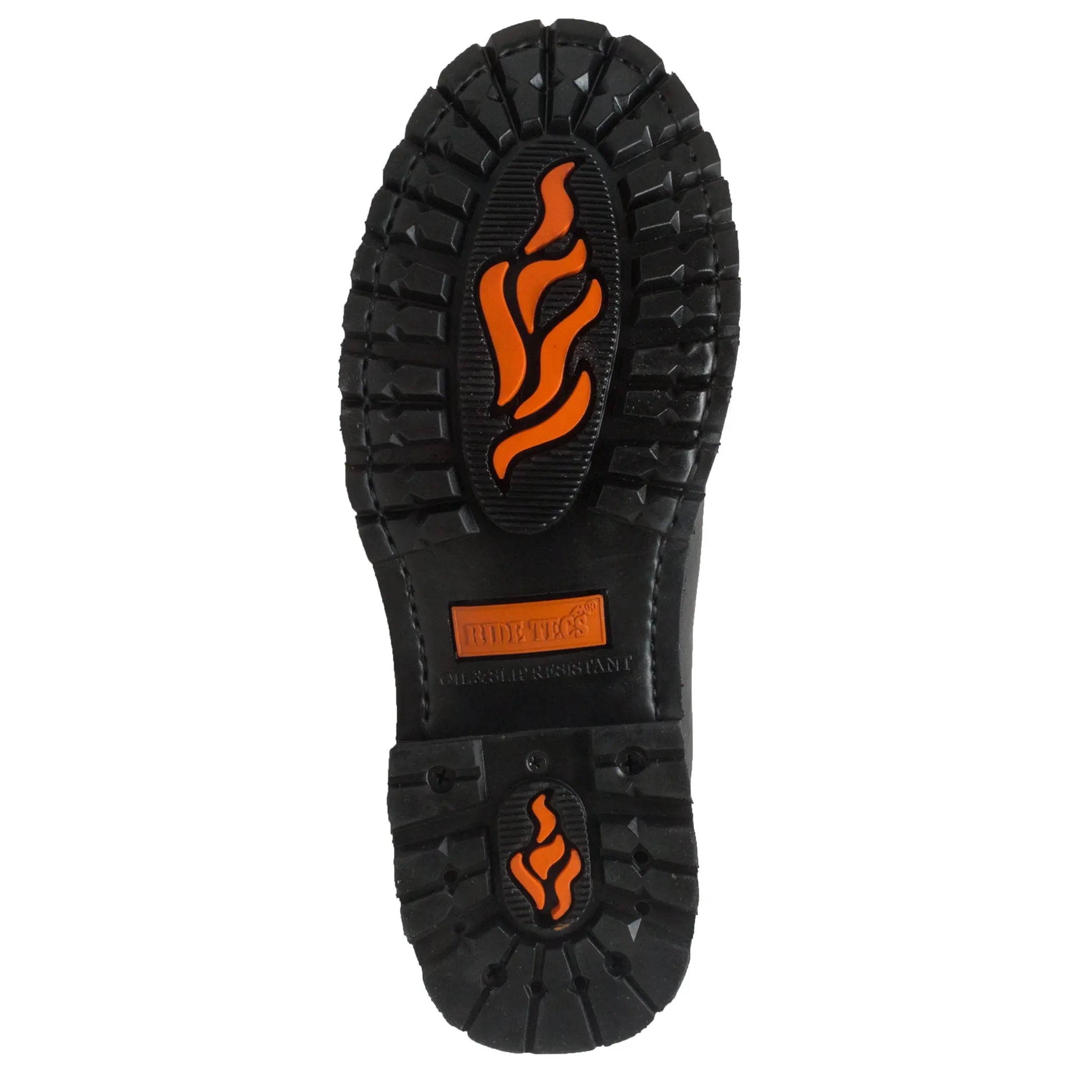 Men's 6" Reflective Double Zipper Biker RideTecs