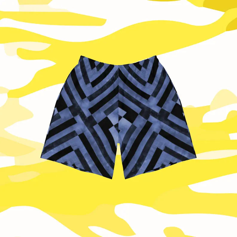 Men's Athletic Shorts in Indigo Adirelounge