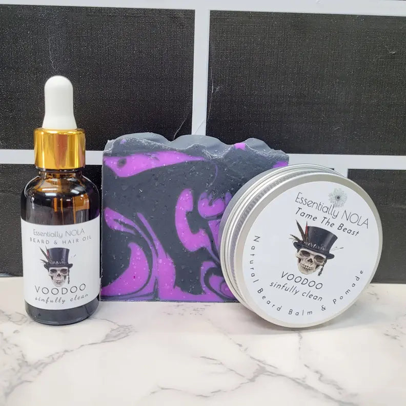 Men's Beard Care  - Gift Set ESSENTIALLY NOLA