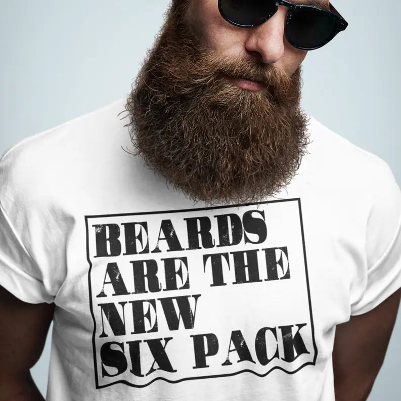 Men's Beards 6 Pack T-Shirt Dream Team Designs