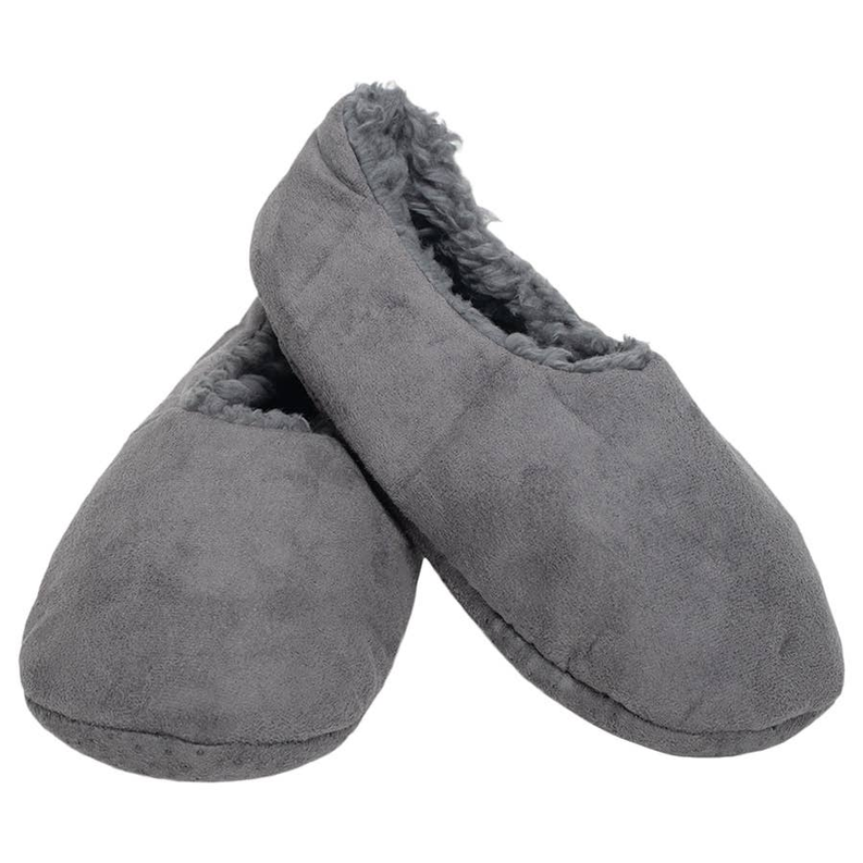 Men's Gray Non-Slip Indoor Slipper Dicksons Inc