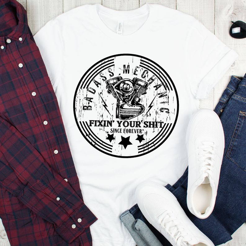 Men's Mechanic T-Shirt Dream Team Designs