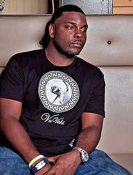 Men's VaVichi Peacock Portrait Ringer Tee VaVichi Clothiers