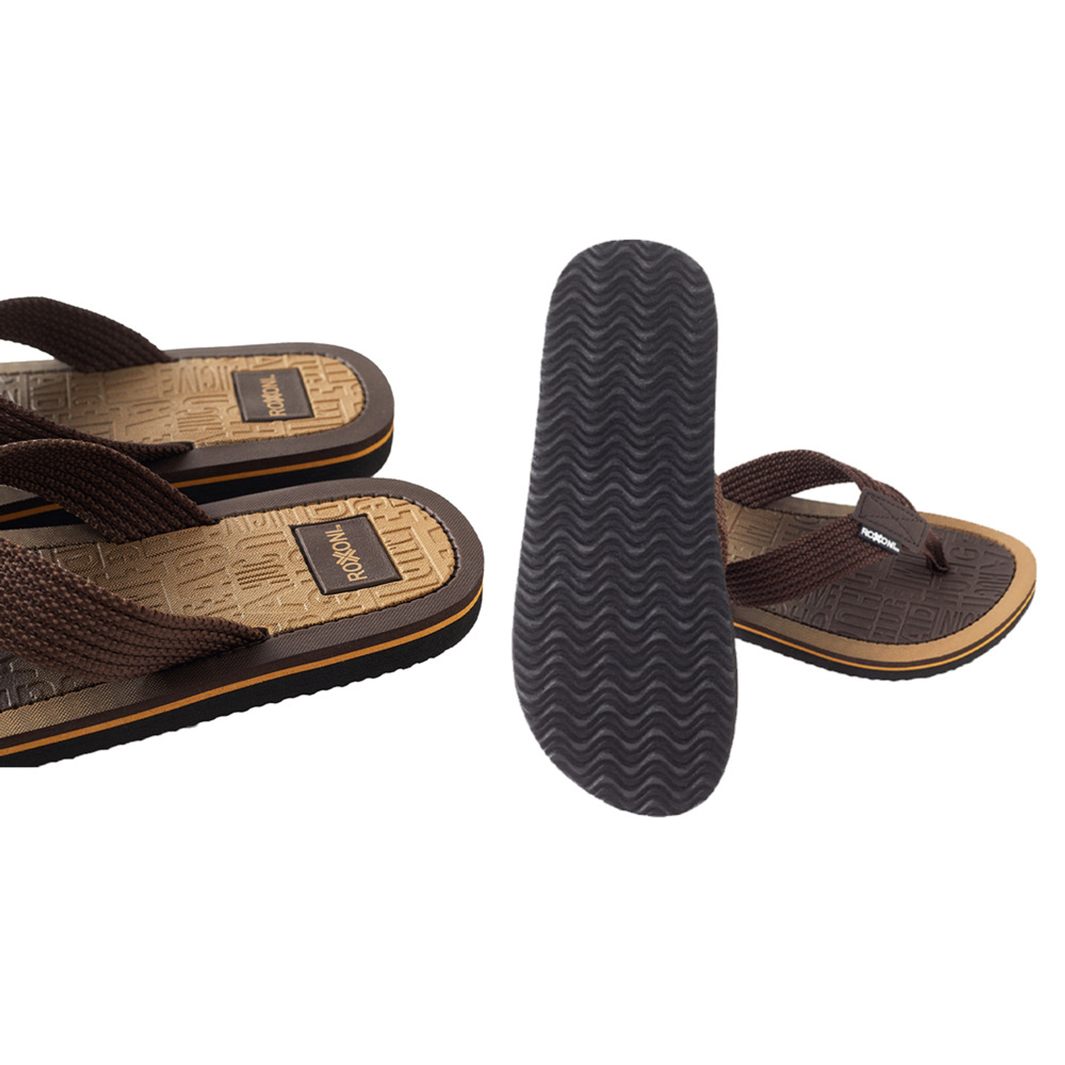 Mens Comfort Flip Flops: Lightweight with Arch Support, Ideal for Summer, Various Sizes & Colors Roxoni