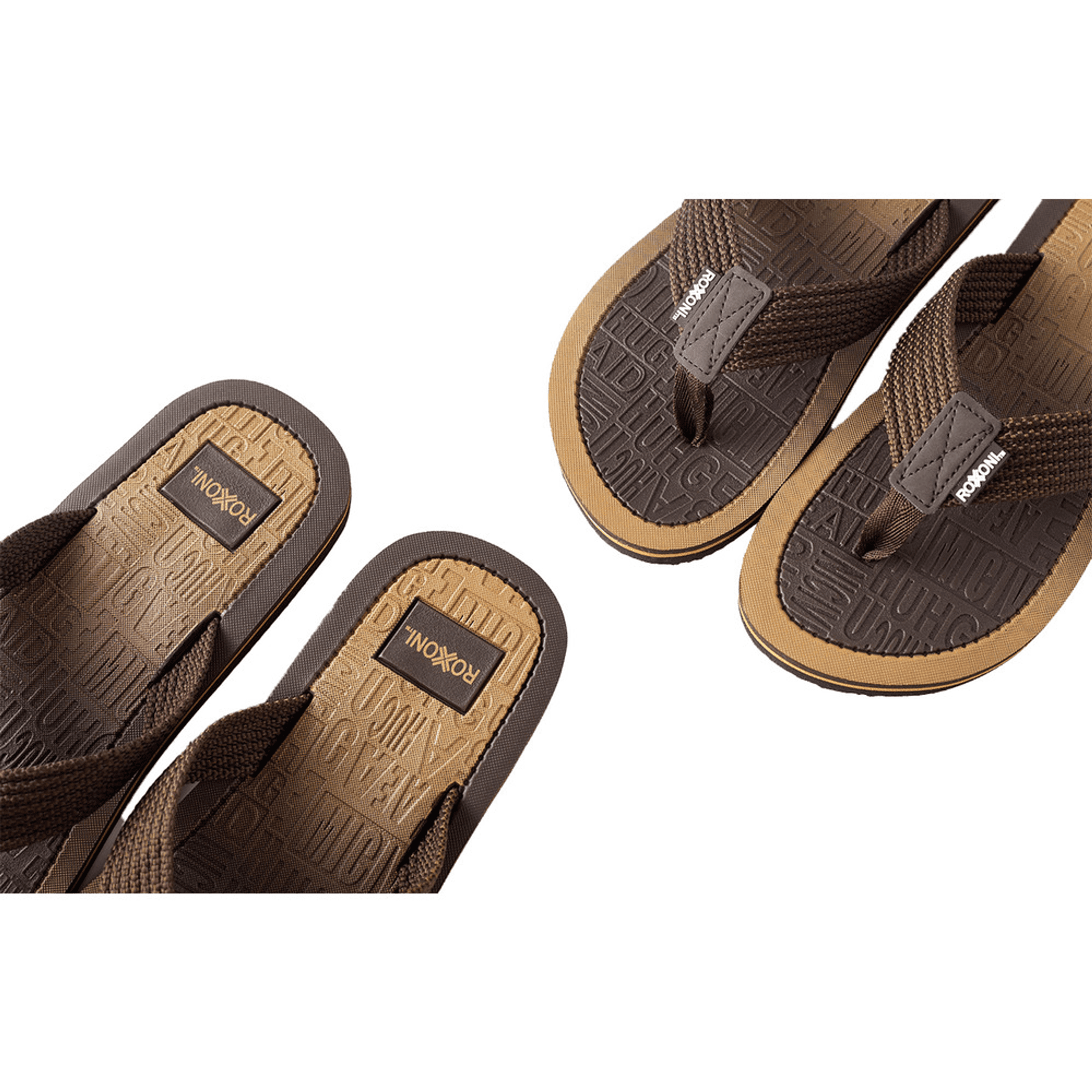 Mens Comfort Flip Flops: Lightweight with Arch Support, Ideal for Summer, Various Sizes & Colors Roxoni