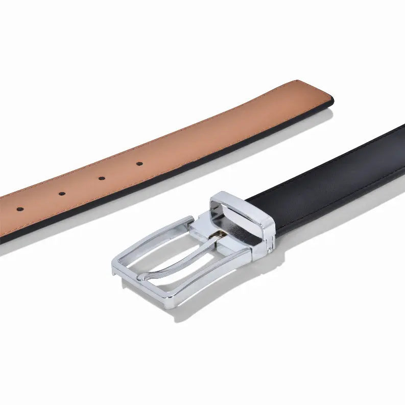 Mens Patented Reversible Ratchet Belt Mark Fred