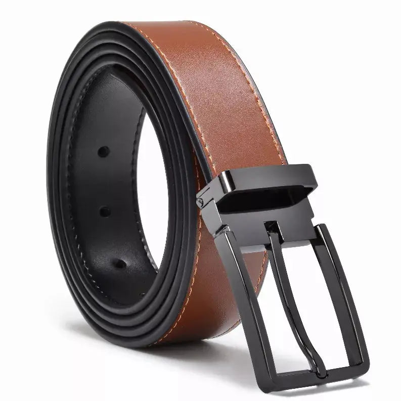 Mens Patented Reversible Ratchet Belt Mark Fred