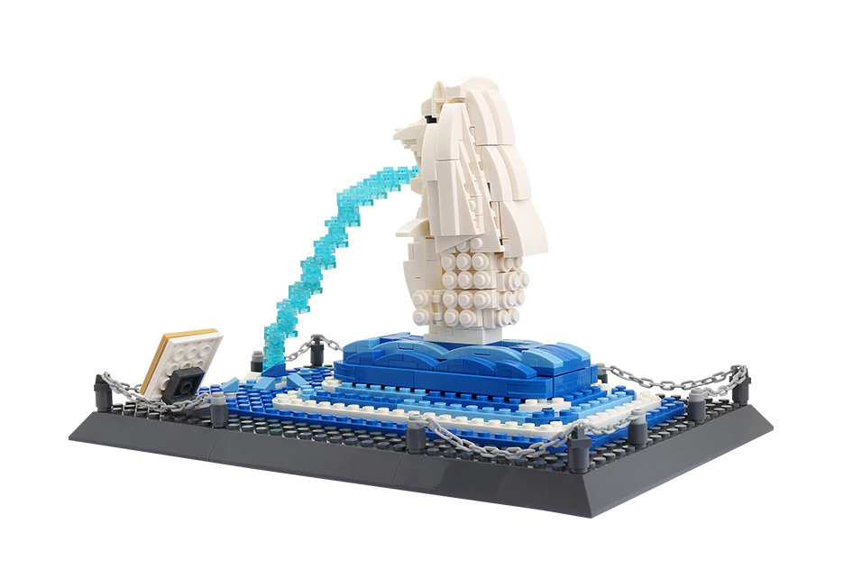 Merlion Statue Wange