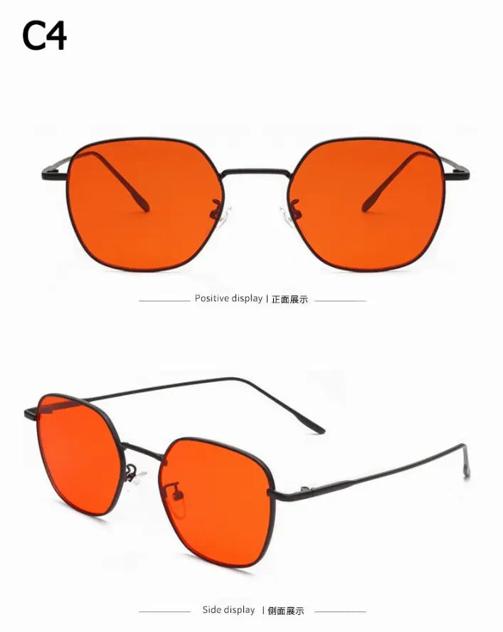 Metal Frame Aviators Cocus Pocus