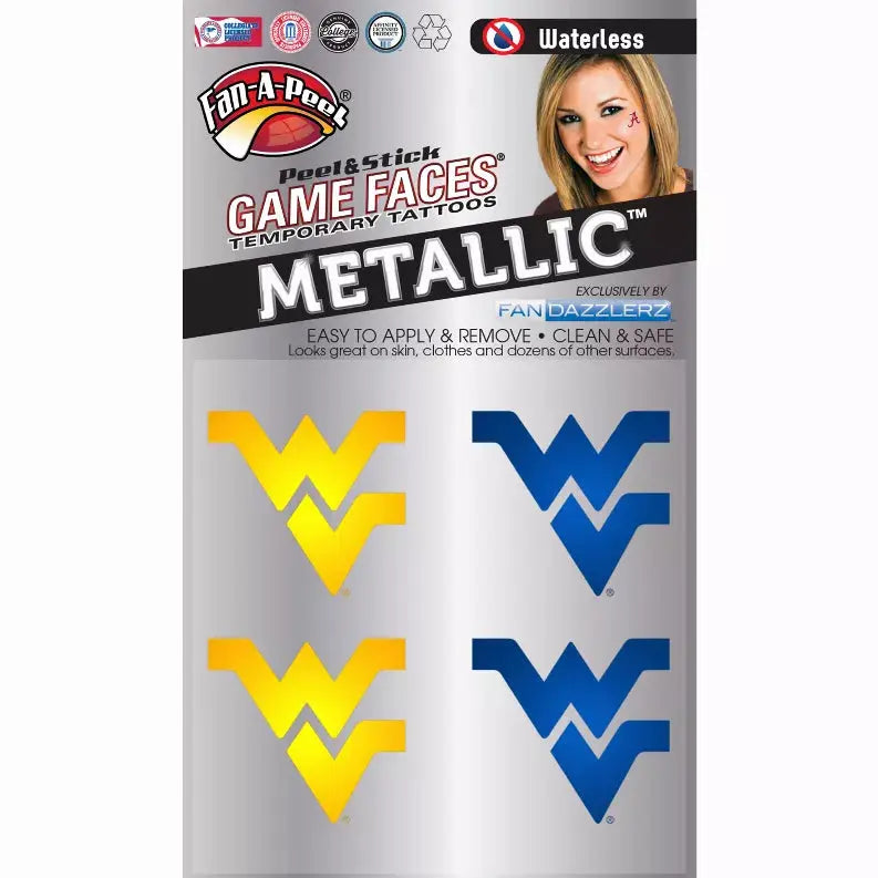 Metallic Peel & Stick Fan-A-Peel / Gamesfaces Innovative Adhesives, LLC