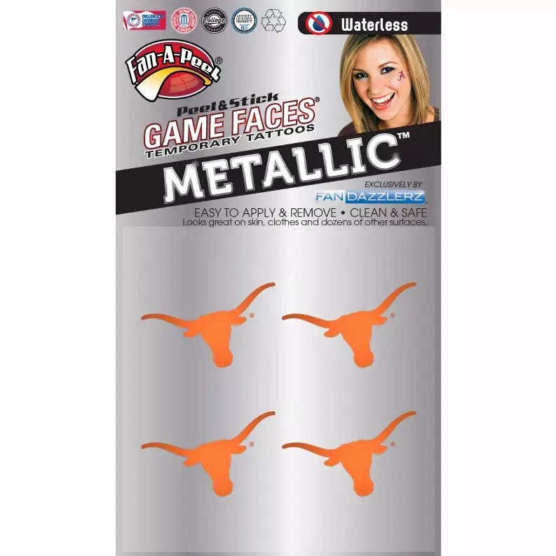 Metallic Peel & Stick Fan-A-Peel / Gamesfaces Innovative Adhesives, LLC