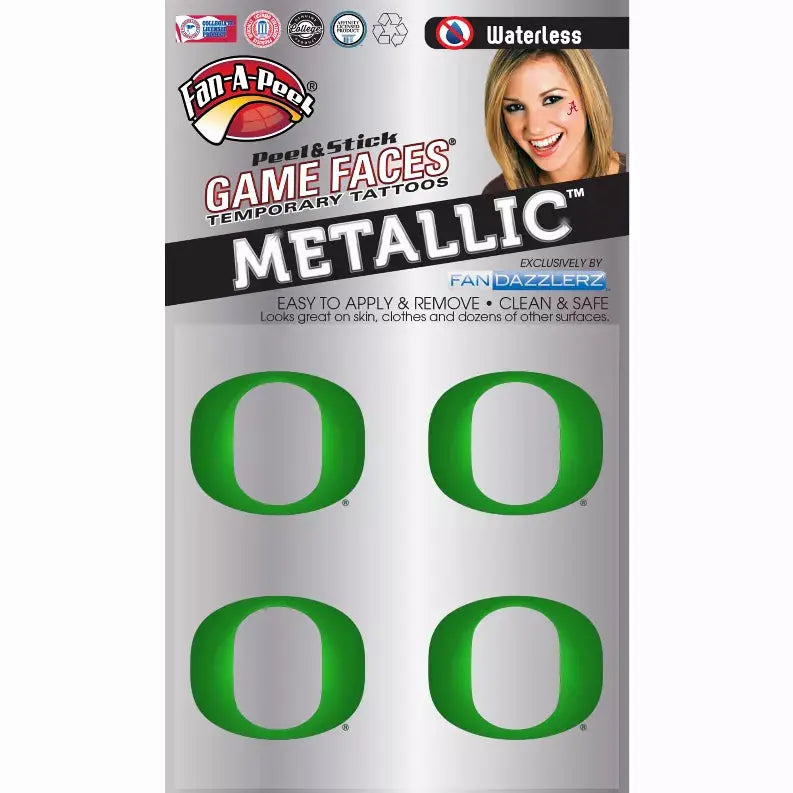 Metallic Peel & Stick Fan-A-Peel / Gamesfaces Innovative Adhesives, LLC