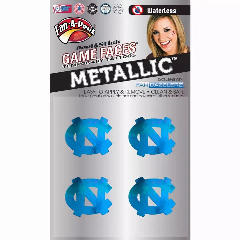 Metallic Peel & Stick Fan-A-Peel / Gamesfaces Innovative Adhesives, LLC