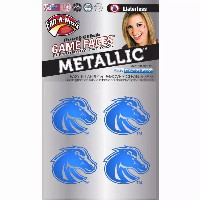 Metallic Peel & Stick Fan-A-Peel / Gamesfaces Innovative Adhesives, LLC