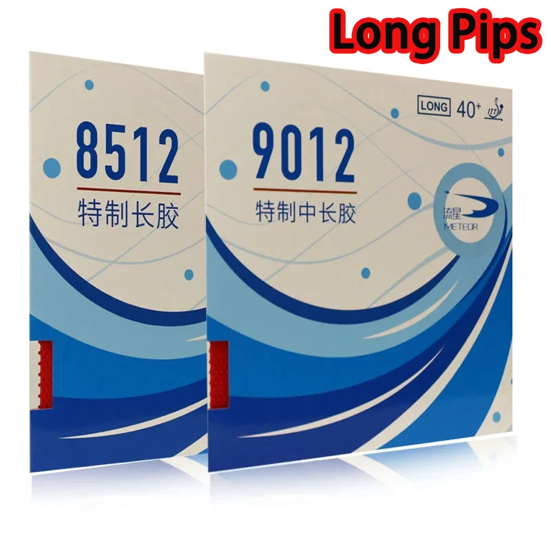 Meteor 9012/8512 Long Pips Table Tennis Rubber OX ITTF Approved Ping Pong Rubber 0.5mm Sponge for Table Tennis Racket Attack GreatEagleInc
