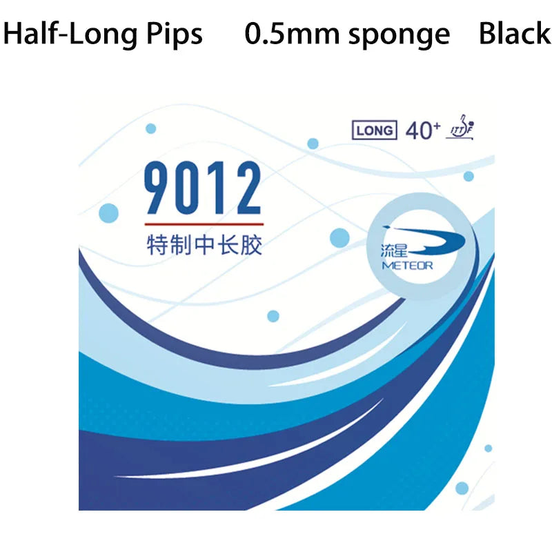 Meteor 9012/8512 Long Pips Table Tennis Rubber OX ITTF Approved Ping Pong Rubber 0.5mm Sponge for Table Tennis Racket Attack GreatEagleInc