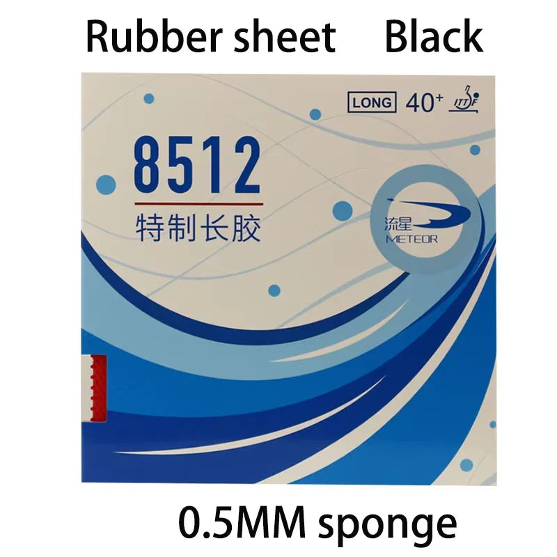 Meteor 9012/8512 Long Pips Table Tennis Rubber OX ITTF Approved Ping Pong Rubber 0.5mm Sponge for Table Tennis Racket Attack GreatEagleInc