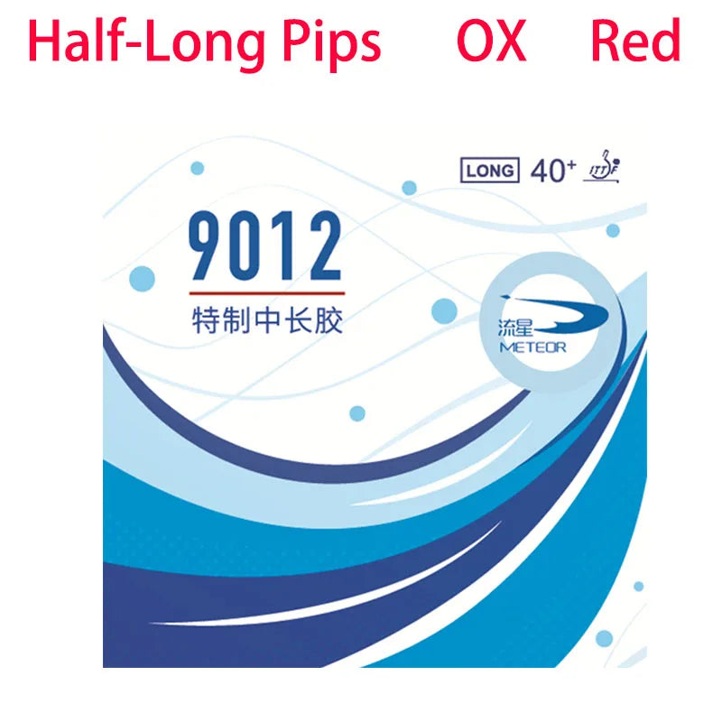 Meteor 9012/8512 Long Pips Table Tennis Rubber OX ITTF Approved Ping Pong Rubber 0.5mm Sponge for Table Tennis Racket Attack GreatEagleInc